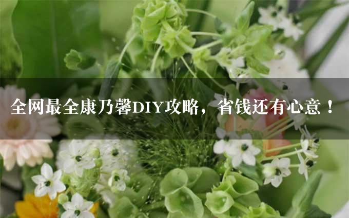 全网最全康乃馨DIY攻略，省钱还有心意！