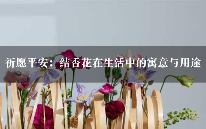 祈愿平安：结香花在生活中的寓意与用途